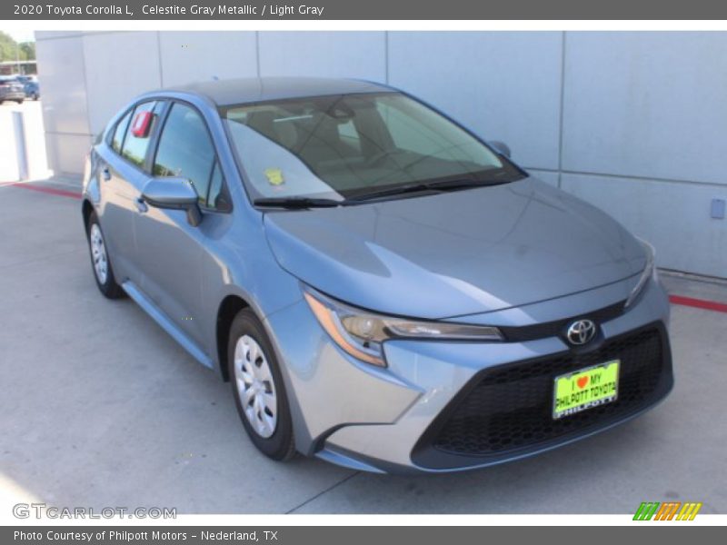 Front 3/4 View of 2020 Corolla L