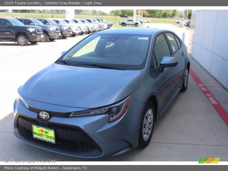 Celestite Gray Metallic / Light Gray 2020 Toyota Corolla L