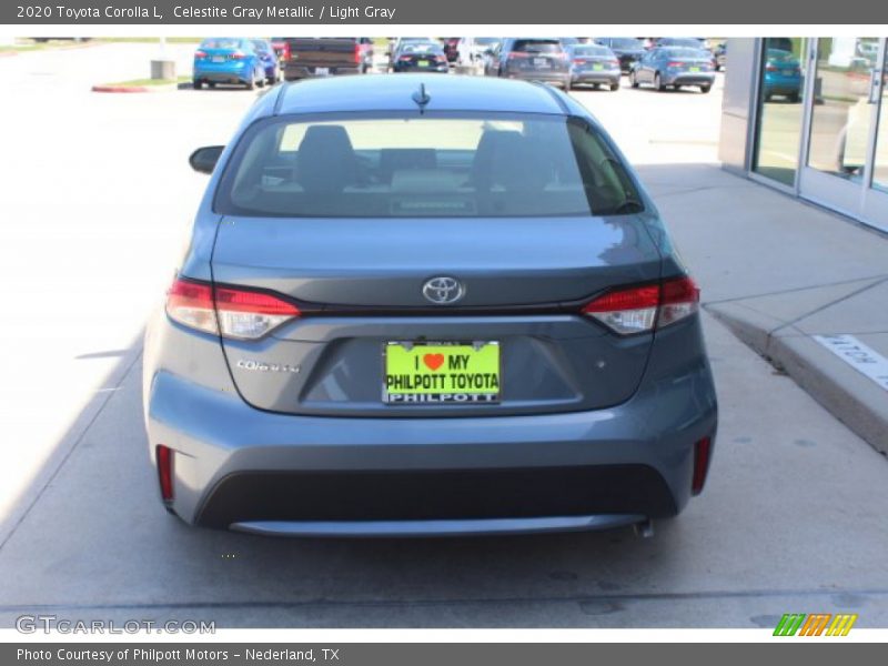 Celestite Gray Metallic / Light Gray 2020 Toyota Corolla L