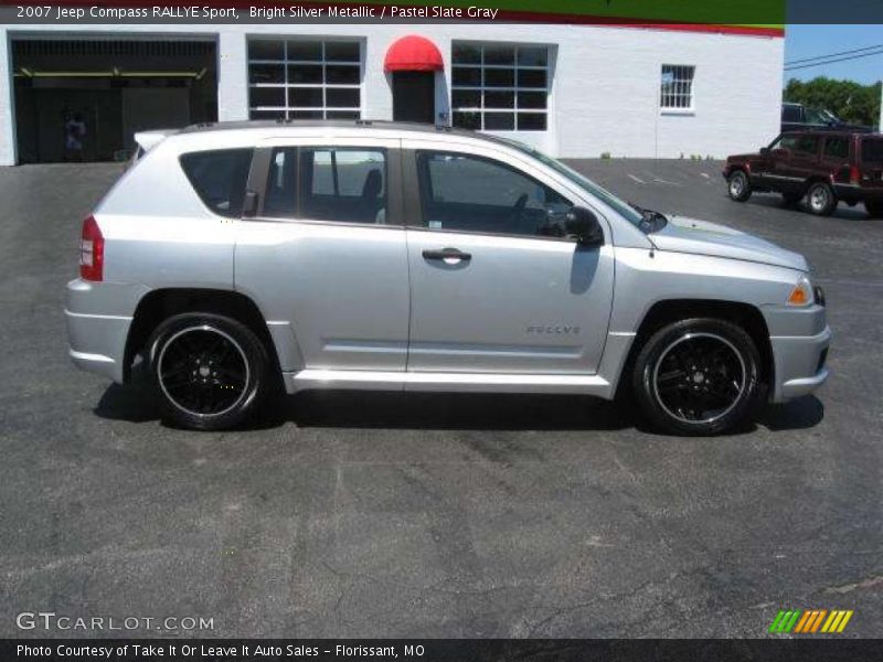 Bright Silver Metallic / Pastel Slate Gray 2007 Jeep Compass RALLYE Sport