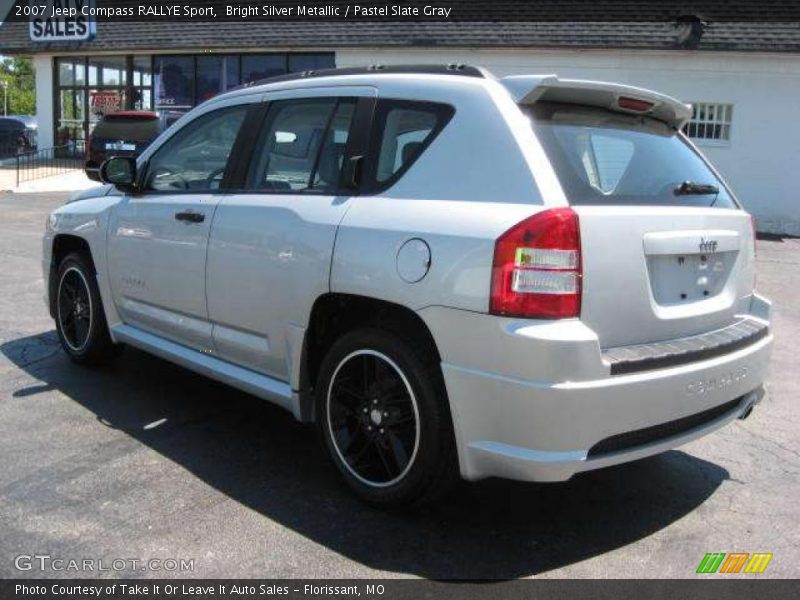 Bright Silver Metallic / Pastel Slate Gray 2007 Jeep Compass RALLYE Sport