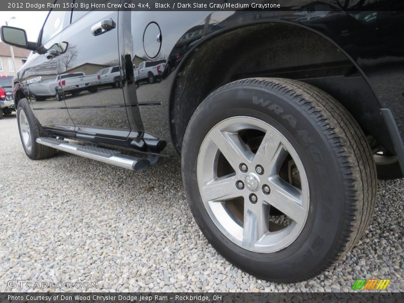 Black / Dark Slate Gray/Medium Graystone 2012 Dodge Ram 1500 Big Horn Crew Cab 4x4
