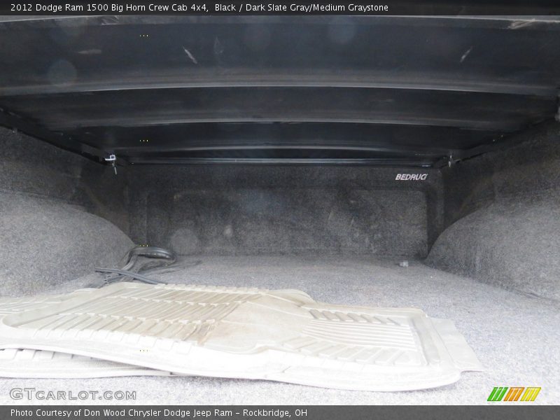 Black / Dark Slate Gray/Medium Graystone 2012 Dodge Ram 1500 Big Horn Crew Cab 4x4