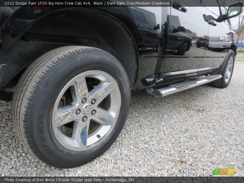 Black / Dark Slate Gray/Medium Graystone 2012 Dodge Ram 1500 Big Horn Crew Cab 4x4