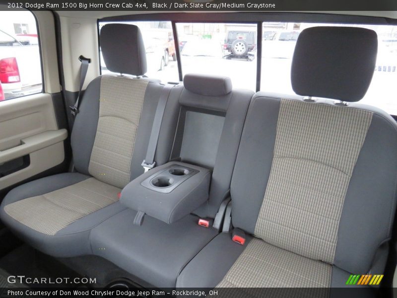 Black / Dark Slate Gray/Medium Graystone 2012 Dodge Ram 1500 Big Horn Crew Cab 4x4