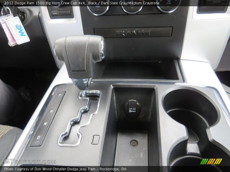 Black / Dark Slate Gray/Medium Graystone 2012 Dodge Ram 1500 Big Horn Crew Cab 4x4