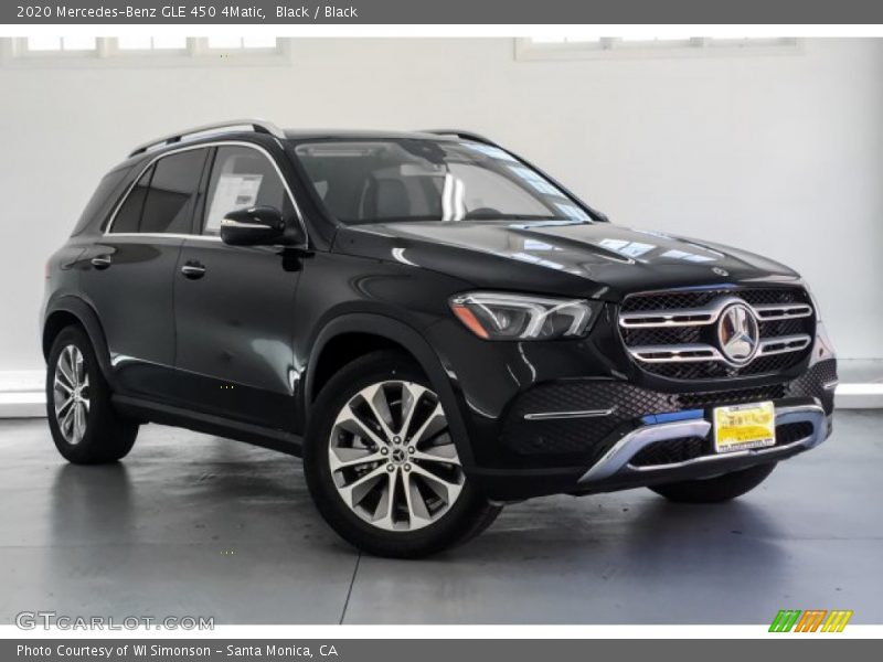 Black / Black 2020 Mercedes-Benz GLE 450 4Matic