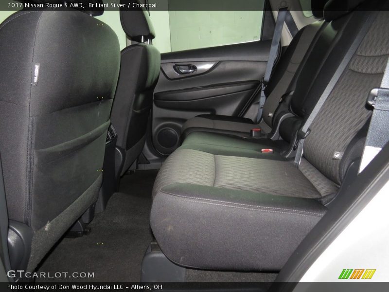 Brilliant Silver / Charcoal 2017 Nissan Rogue S AWD