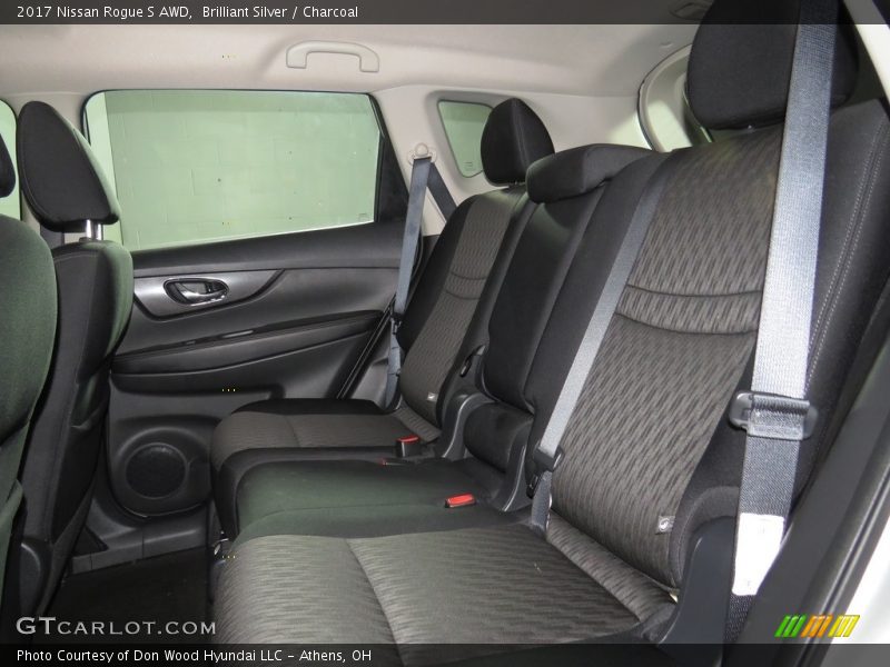 Brilliant Silver / Charcoal 2017 Nissan Rogue S AWD