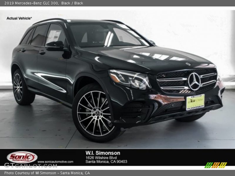 Black / Black 2019 Mercedes-Benz GLC 300