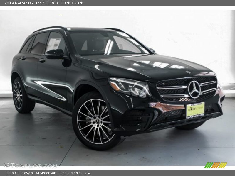 Black / Black 2019 Mercedes-Benz GLC 300