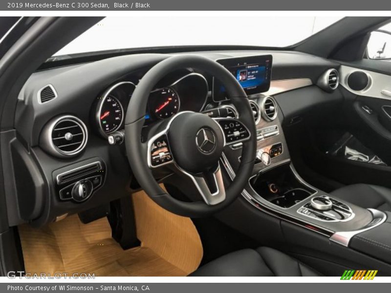 Black / Black 2019 Mercedes-Benz C 300 Sedan