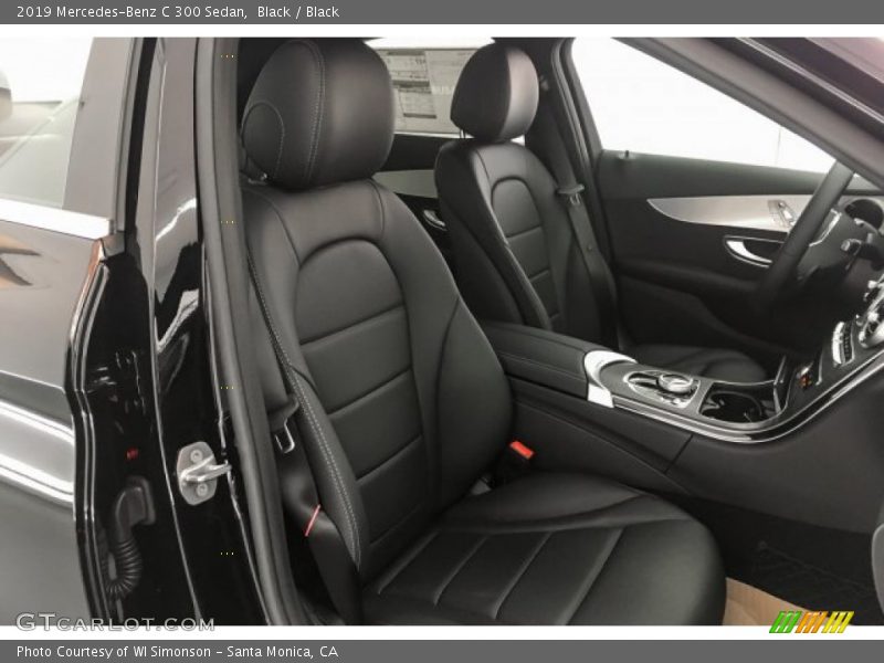 Black / Black 2019 Mercedes-Benz C 300 Sedan