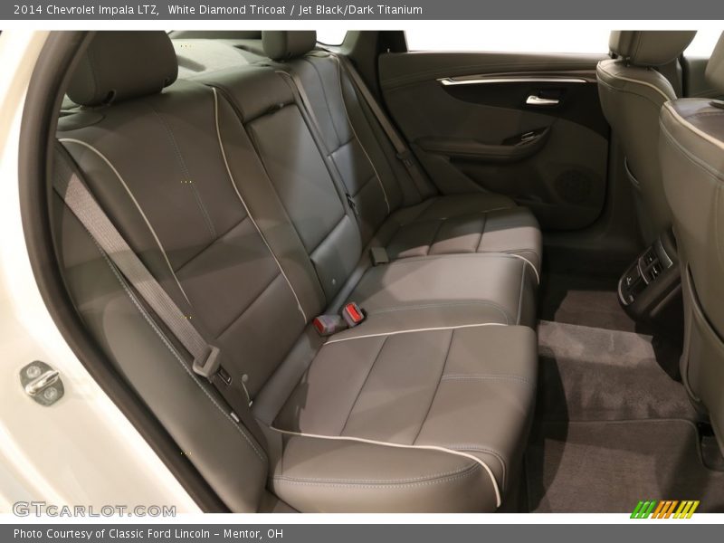 White Diamond Tricoat / Jet Black/Dark Titanium 2014 Chevrolet Impala LTZ