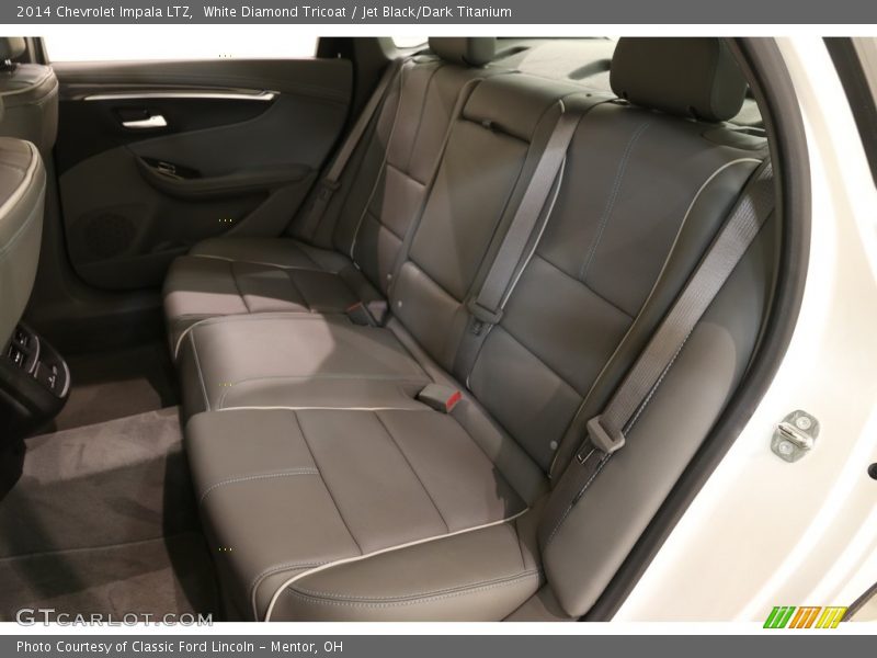 White Diamond Tricoat / Jet Black/Dark Titanium 2014 Chevrolet Impala LTZ