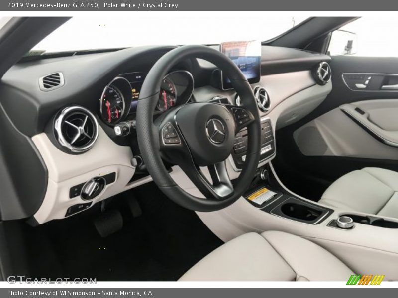 Polar White / Crystal Grey 2019 Mercedes-Benz GLA 250