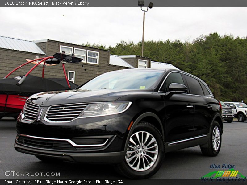 Black Velvet / Ebony 2018 Lincoln MKX Select