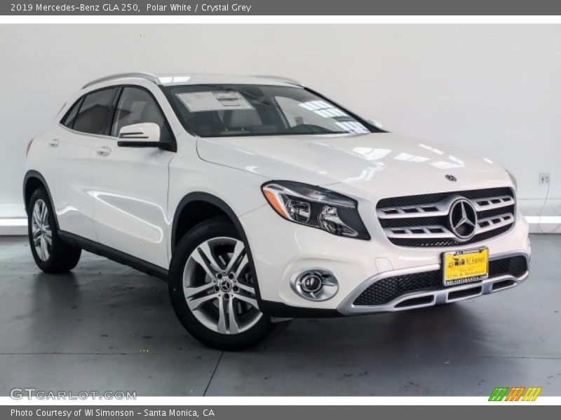 Polar White / Crystal Grey 2019 Mercedes-Benz GLA 250