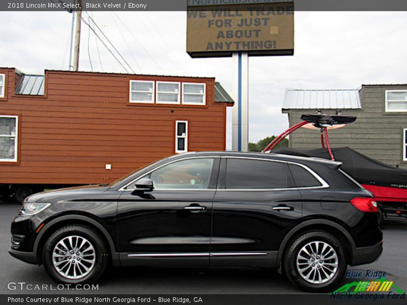 Black Velvet / Ebony 2018 Lincoln MKX Select