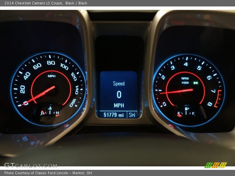 Black / Black 2014 Chevrolet Camaro LS Coupe