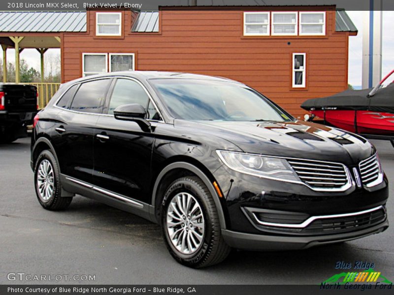 Black Velvet / Ebony 2018 Lincoln MKX Select