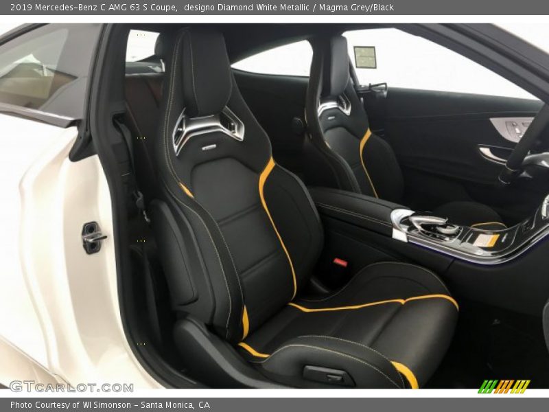  2019 C AMG 63 S Coupe Magma Grey/Black Interior