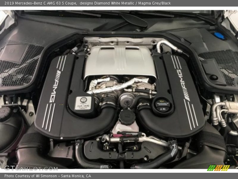  2019 C AMG 63 S Coupe Engine - 4.0 Liter biturbo DOHC 32-Valve VVT V8