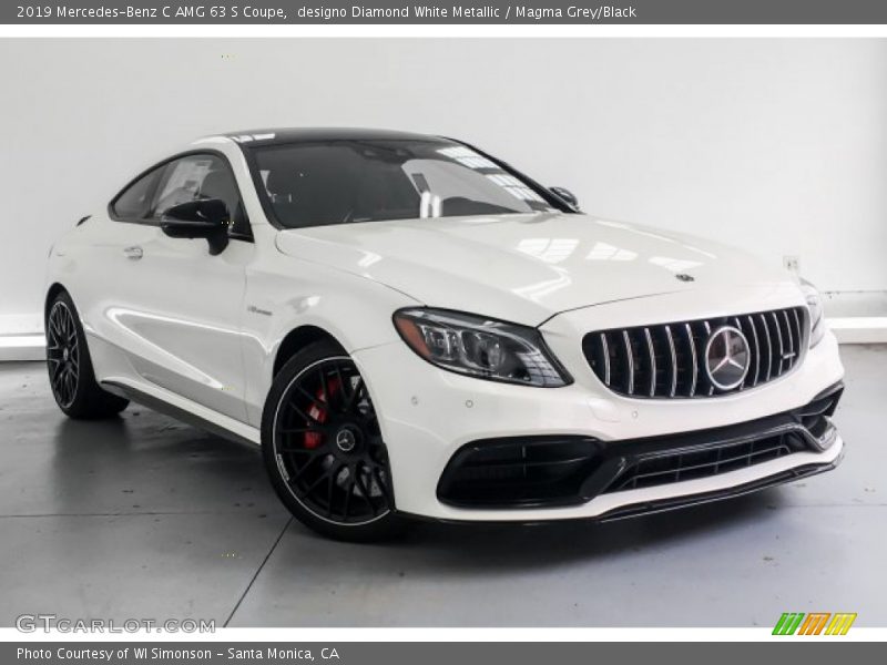 Front 3/4 View of 2019 C AMG 63 S Coupe