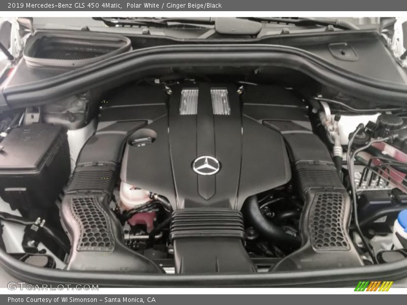 Polar White / Ginger Beige/Black 2019 Mercedes-Benz GLS 450 4Matic