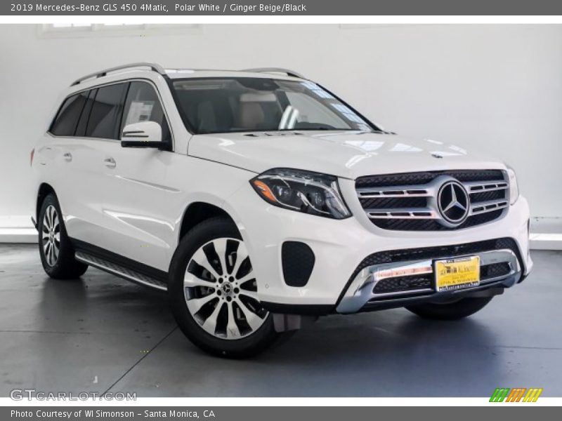 Polar White / Ginger Beige/Black 2019 Mercedes-Benz GLS 450 4Matic