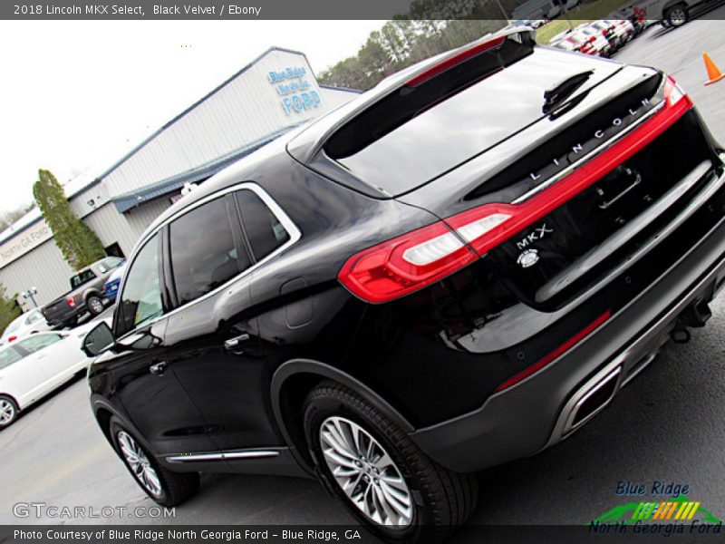 Black Velvet / Ebony 2018 Lincoln MKX Select