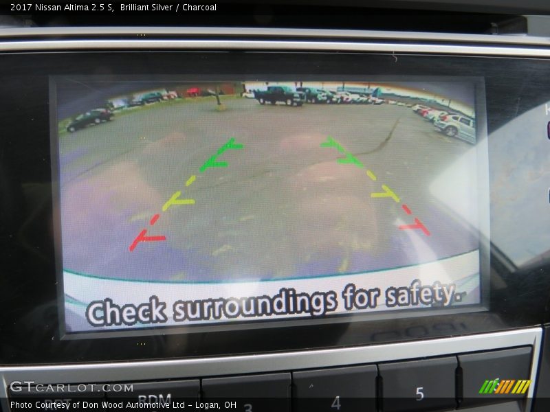 Brilliant Silver / Charcoal 2017 Nissan Altima 2.5 S