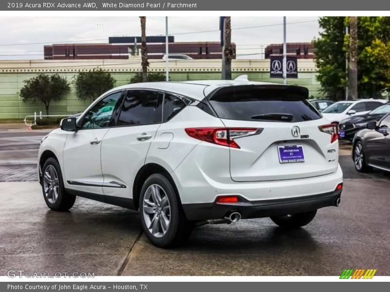 White Diamond Pearl / Parchment 2019 Acura RDX Advance AWD
