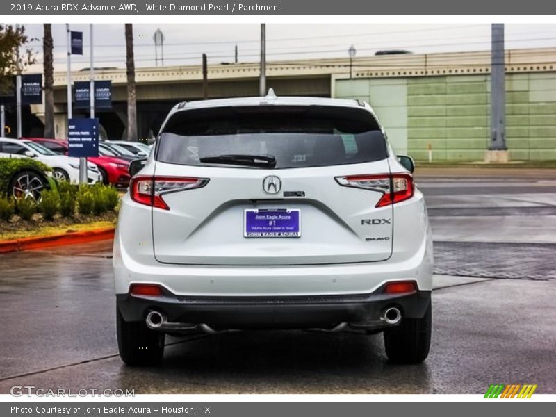 White Diamond Pearl / Parchment 2019 Acura RDX Advance AWD