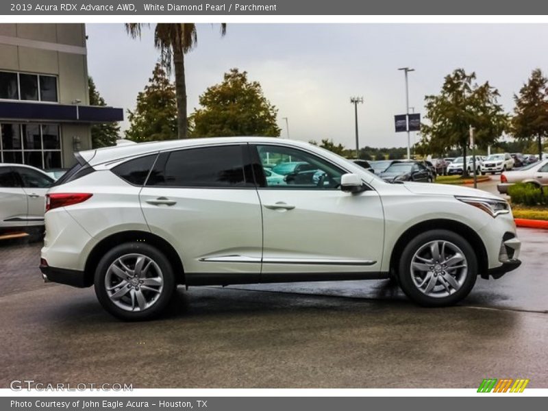 White Diamond Pearl / Parchment 2019 Acura RDX Advance AWD