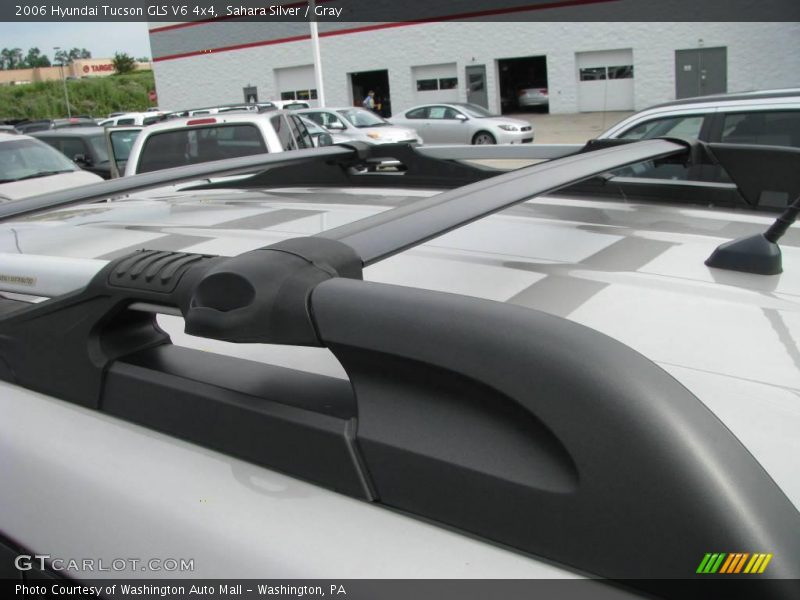 Sahara Silver / Gray 2006 Hyundai Tucson GLS V6 4x4