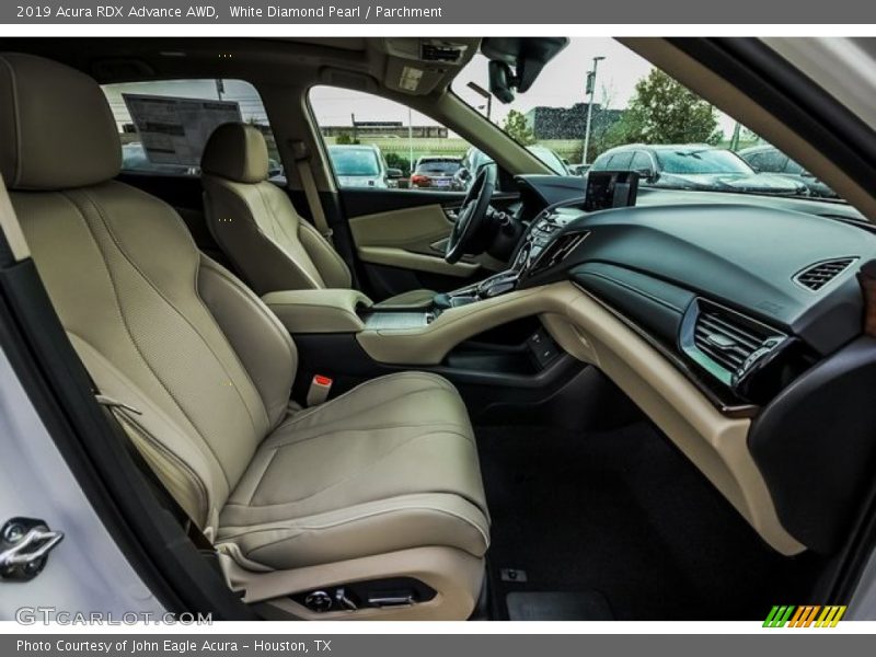 White Diamond Pearl / Parchment 2019 Acura RDX Advance AWD