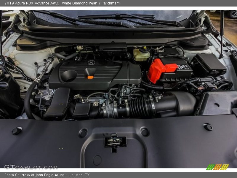 White Diamond Pearl / Parchment 2019 Acura RDX Advance AWD