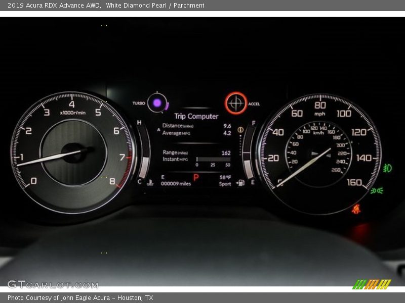 White Diamond Pearl / Parchment 2019 Acura RDX Advance AWD