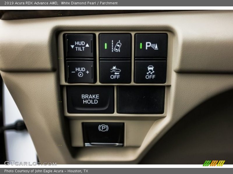 White Diamond Pearl / Parchment 2019 Acura RDX Advance AWD