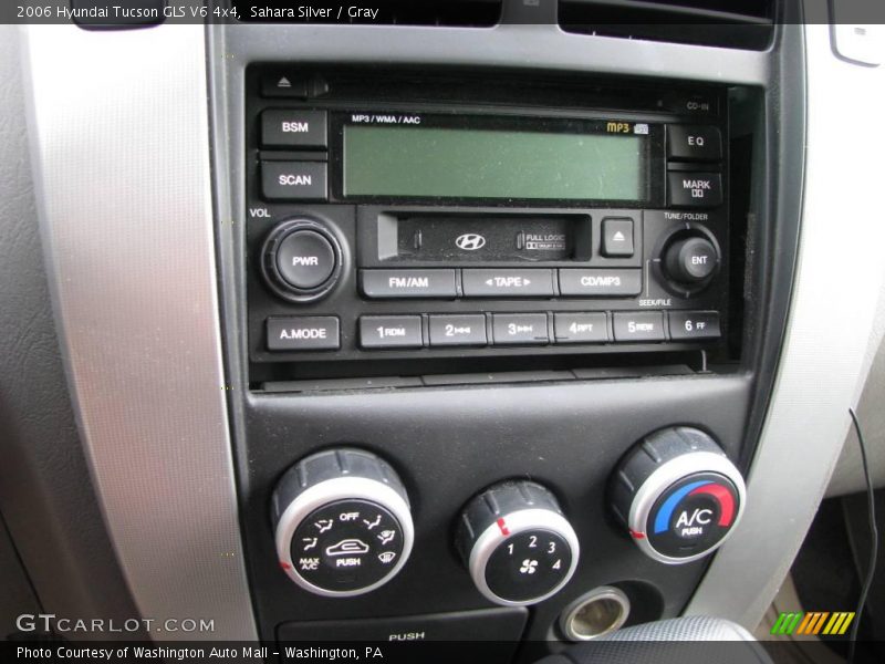 Sahara Silver / Gray 2006 Hyundai Tucson GLS V6 4x4