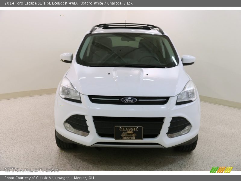Oxford White / Charcoal Black 2014 Ford Escape SE 1.6L EcoBoost 4WD