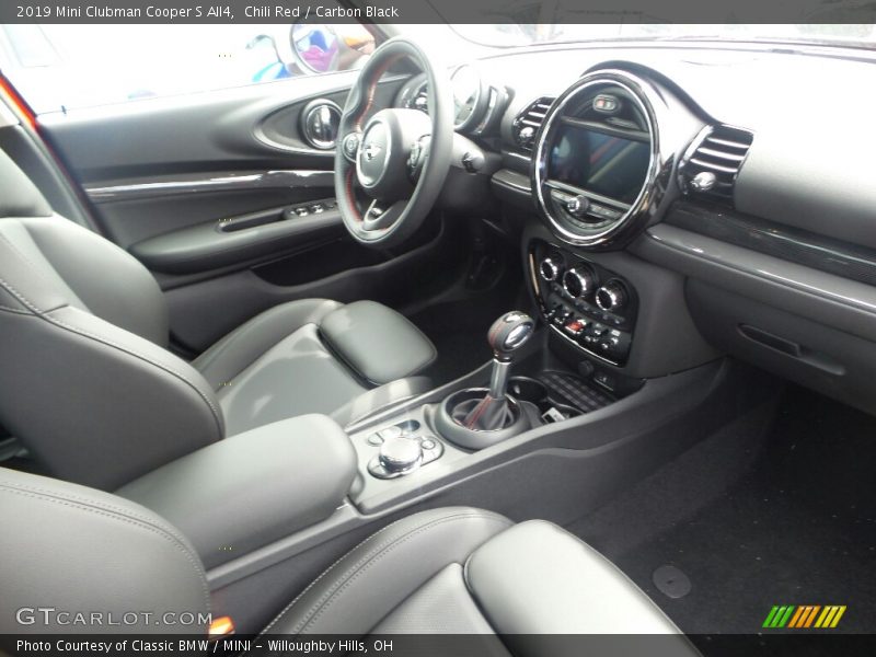 Chili Red / Carbon Black 2019 Mini Clubman Cooper S All4