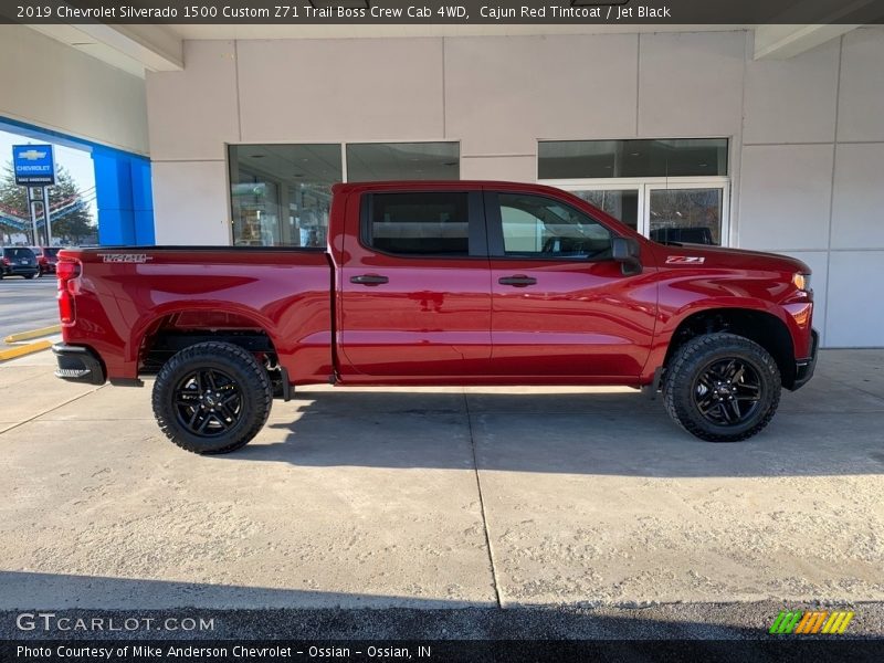  2019 Silverado 1500 Custom Z71 Trail Boss Crew Cab 4WD Cajun Red Tintcoat