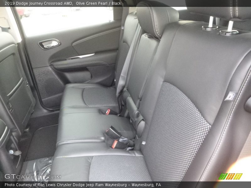 Olive Green Pearl / Black 2019 Dodge Journey Crossroad AWD
