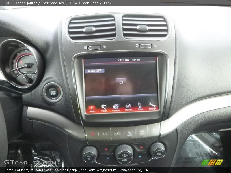 Olive Green Pearl / Black 2019 Dodge Journey Crossroad AWD