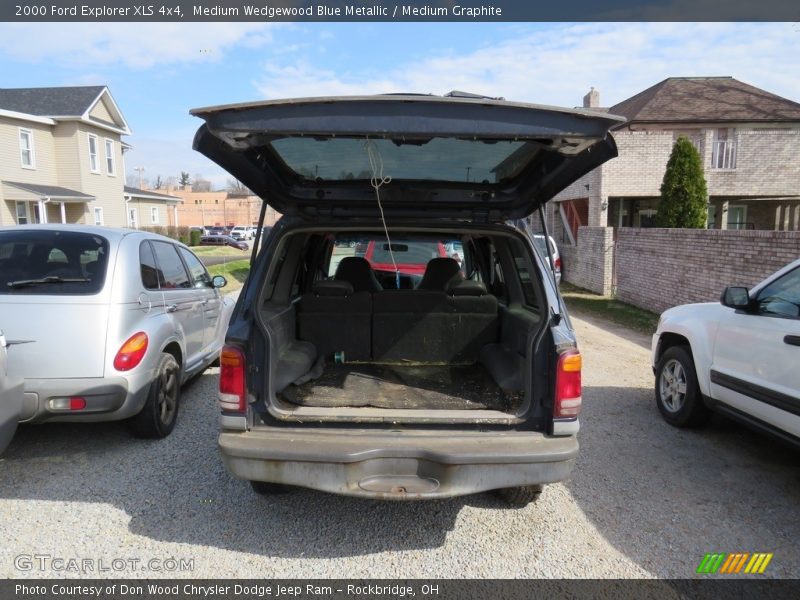 Medium Wedgewood Blue Metallic / Medium Graphite 2000 Ford Explorer XLS 4x4