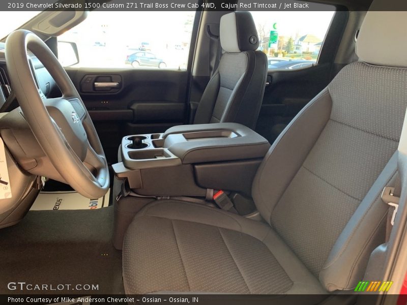 Cajun Red Tintcoat / Jet Black 2019 Chevrolet Silverado 1500 Custom Z71 Trail Boss Crew Cab 4WD