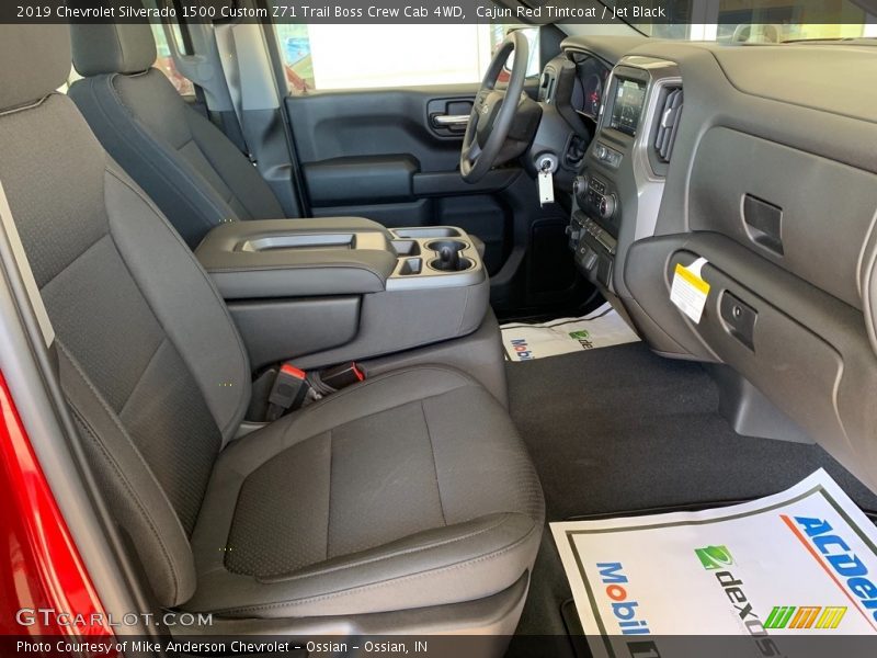 Front Seat of 2019 Silverado 1500 Custom Z71 Trail Boss Crew Cab 4WD