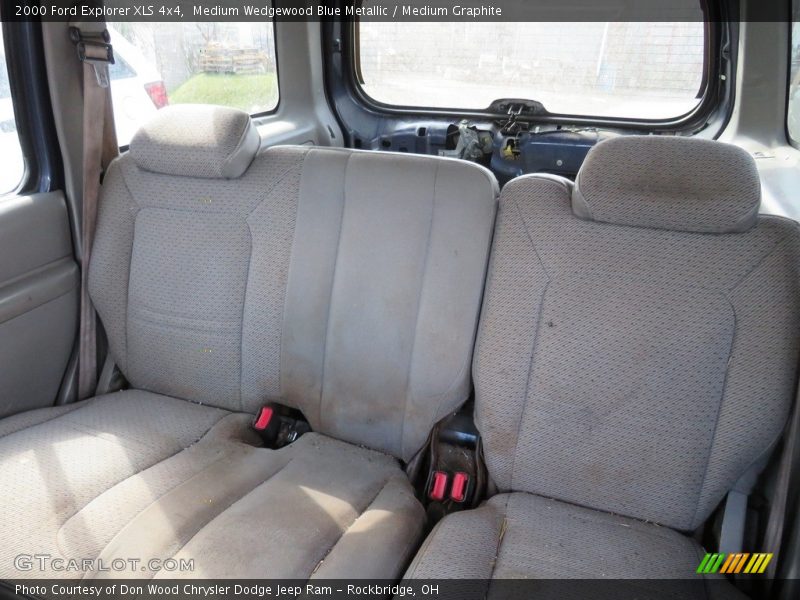 Medium Wedgewood Blue Metallic / Medium Graphite 2000 Ford Explorer XLS 4x4